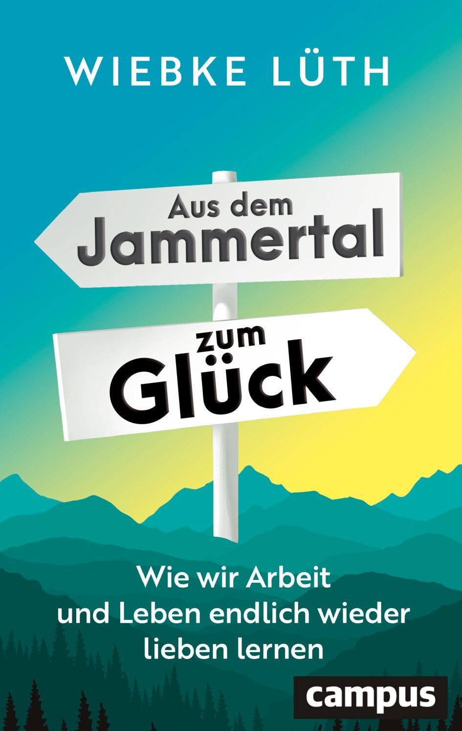 Buch: Aus dem Jammertal zum Glück, Campus Verlag, Autorin: Wiebke Lüth